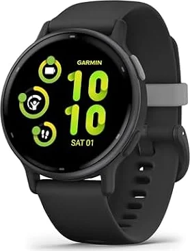 Garmin vívoactive® 5, Health & Fitness GPS Smartwatch, 42mm, Black | 24/7 Health Monitoring, Built-In Sports Apps, Sleep Coach, Body Battery™ Energy Monitoring, Workout Benefit & Recovery Time