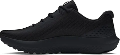 Under Armour Men's Charged Surge 4, 002 Black, 9.5