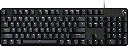 Logitech G413 SE Full-Size Mechanical Gaming Keyboard - Black | Backlit, anti-ghosting, compatible with Windows and macOS, aluminum material