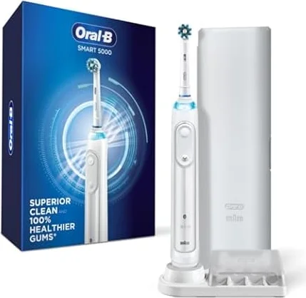 Oral-B Smart 5000 Electric Toothbrush, White