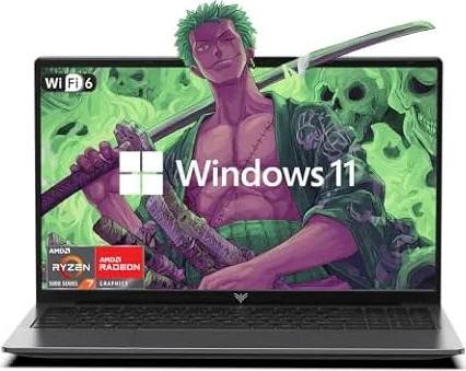 Light Gaming Laptop, ΑΜD Ryzen 5700U (Up to 4.3GHz), 16GB RAM 512GB SSD | 15.6 inch Laptop Computer, WiFi 6, BT5.2, Webcam, Type-C, Windows 11 Laptop for Student, Business