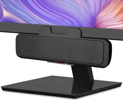 Cyber Acoustics CA-2890BT USB and Bluetooth Speaker Bar with Speakerphone | Compact Speaker Bar for PC and Mac, Great for Calls and Music, Auto-Switch Between Devices, Mic Mute Button, 5ft Cable