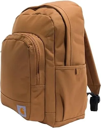 Carhartt Classic 25L Backpack Carhartt Brown | Classic Laptop, Durable Water-Resistant Pack with 16" Laptop Sleeve and Multiple Organizational Compartments