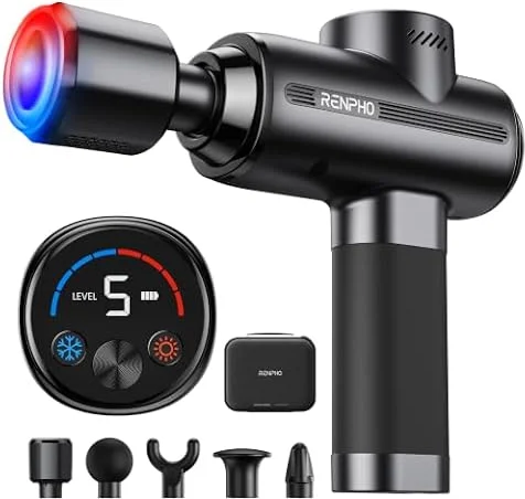 RENPHO Active Thermacool 2 Massage Gun with Intuitive Heat and Cold Control