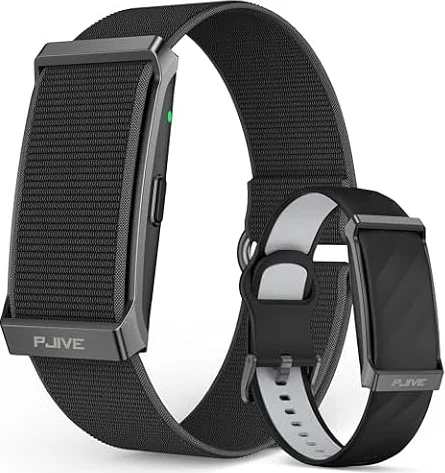 Smart Bracelet, Health Fitness & Activity Tracker with All-Day Continuous Heart Rate/Blood Pressure Monitor, Sleep Tracker, 170+ Sport Modes, 60 Day Battery & Free App, IP68 Smart Band for Android IOS